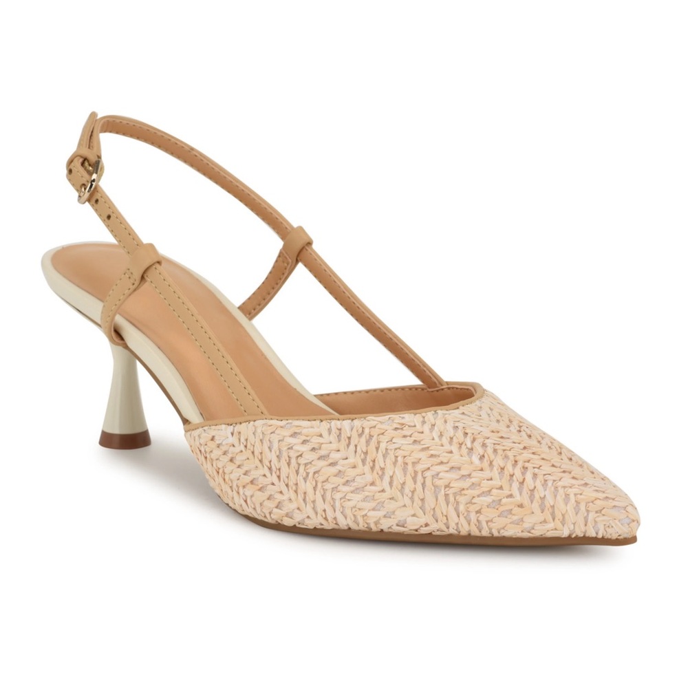 Nine West Rowen Women's Slingback Dress Pumps NWT